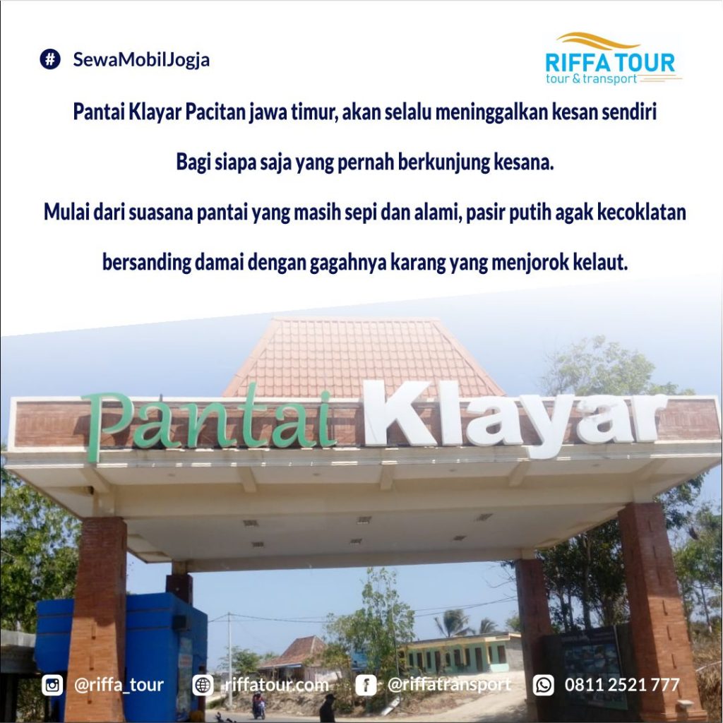 Pantai Klayar sek dadi Kenangan